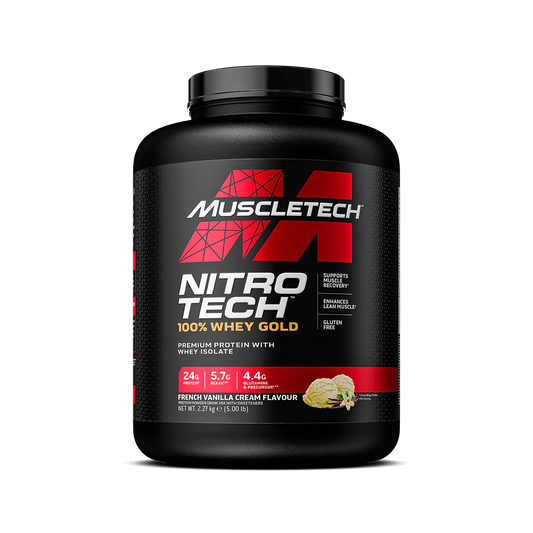 MUSCLETECH - NITRO TECH WHEY GOLD - 5,3 LBS (70 SERV).