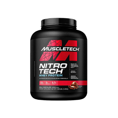 MUSCLETECH - NITRO TECH - WHEY PROTEIN - 4LBS (40 SERV)