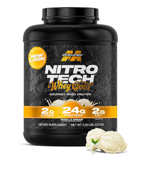 MUSCLETECH - NITRO TECH WHEY GOLD - 5,3 LBS (70 SERV).