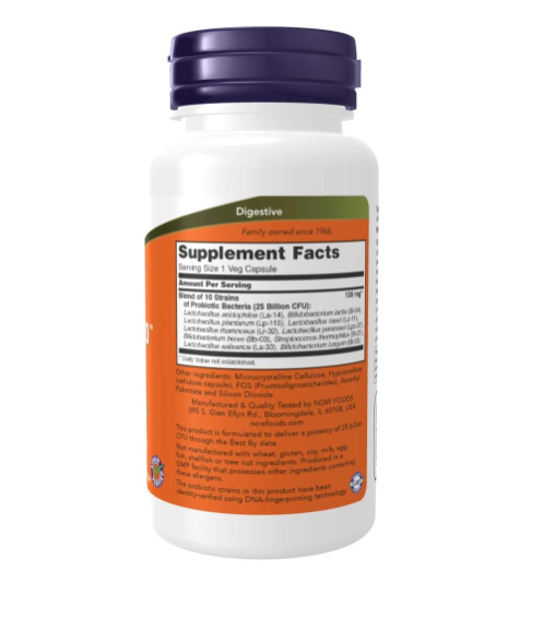 NOW - PROBIOTIC-10 -25BILLION (100CAP)