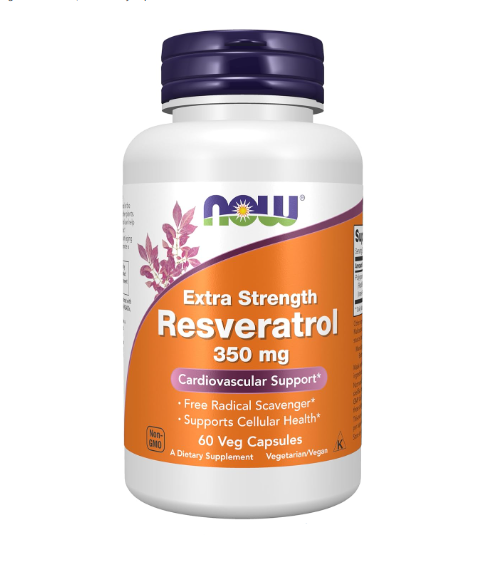 NOW - REVERASTROL 350MG - (60CAP)
