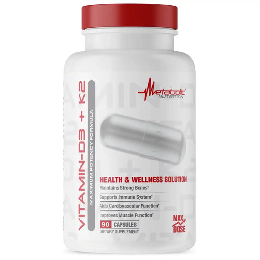 METABOLIC - VITAMINA D3 + K2 - (90 CAPS)