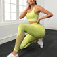 BURNING - CONJUNTO DE LEGGINS PERFORADA Y TOP