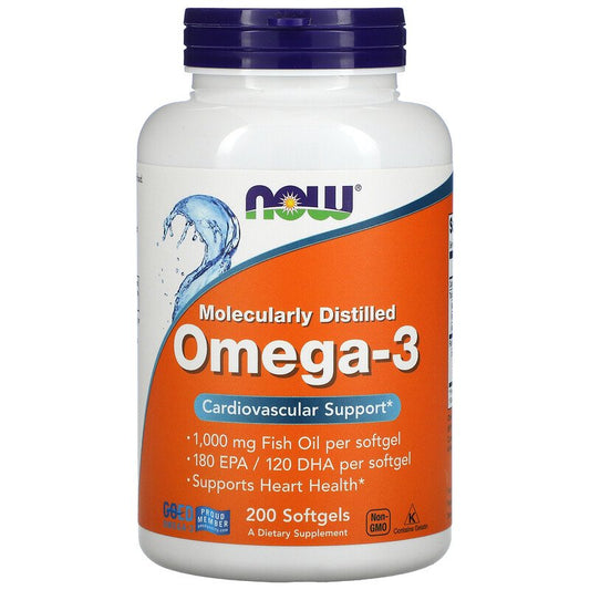 NOW - OMEGA 3 - 200 CAPS