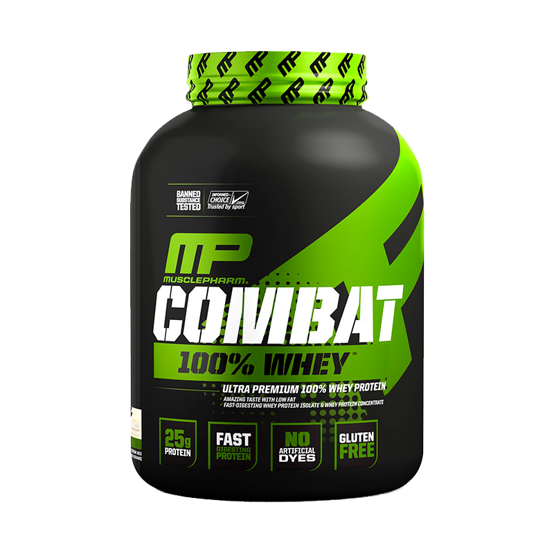 MUSCLEPHARM - COMBAT 100% WHEY - 5 LB (70 SERV).