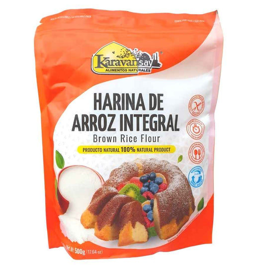 KARANVASAY - HARINA DE ARROZ INTEGRAL - 500G
