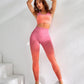 BURNING - CONJUNTO DE LEGGINS PERFORADA Y TOP